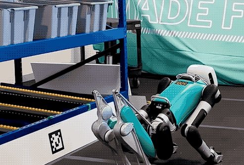 a robot in a factory